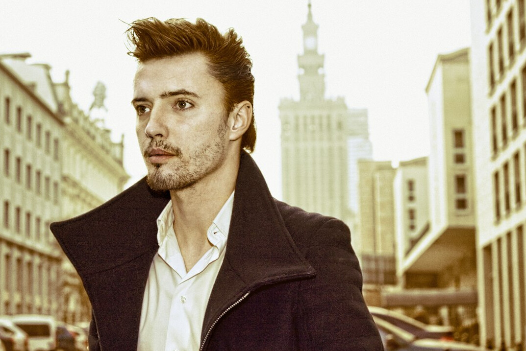 Portrait of a Croatian man with dark hair