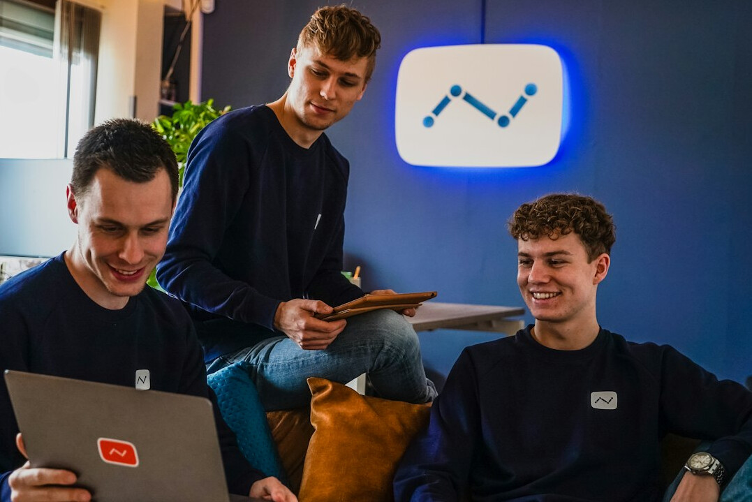 team coding together